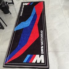 For BMW Motorcycle Carpet Garage Pit Mat Workshop Carpet Floor Mat 220x80 CM