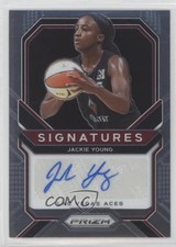 2021 Panini Prizm WNBA Signatures Jackie Young #SG-JYG Auto 00zd