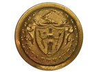 Massachusetts Coat Button John R. Farrell Back Mark