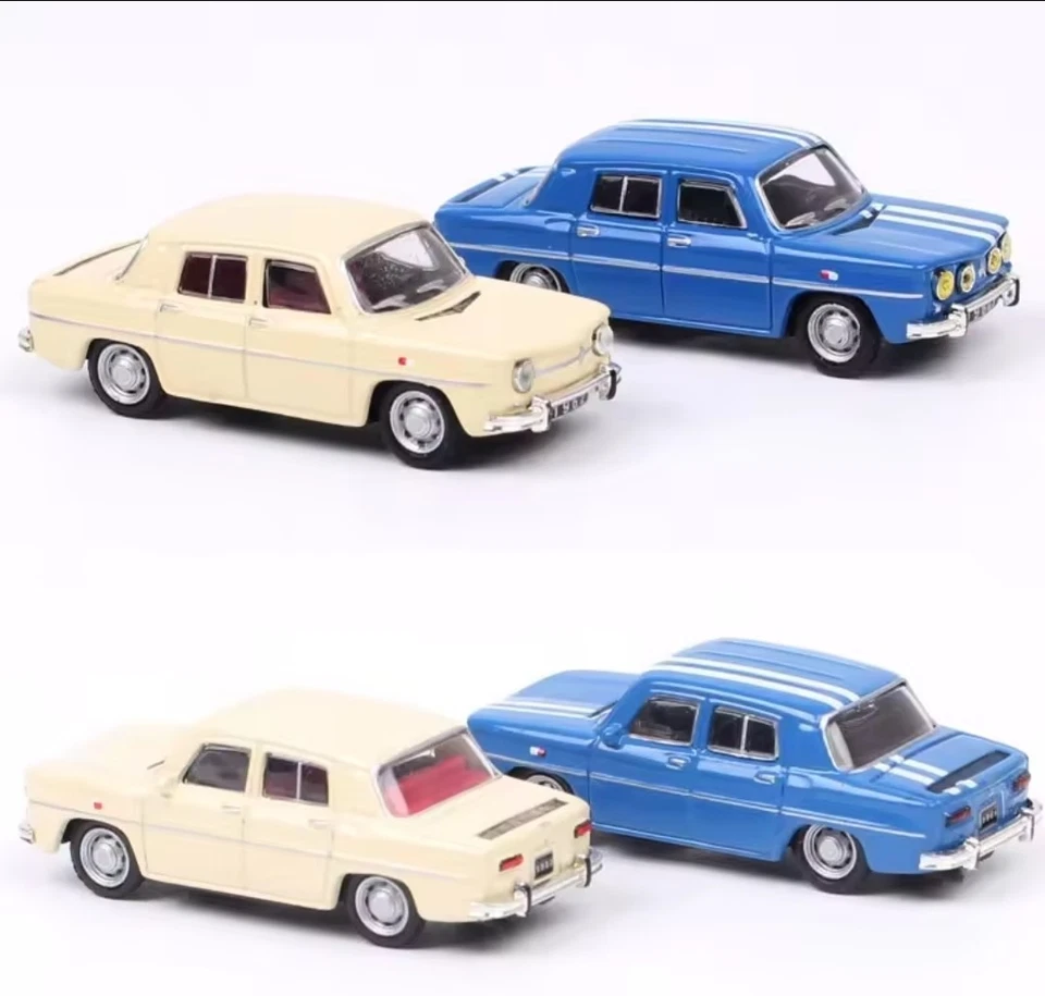  2 modellini di auto: una Renault 8 del 1962 e una Renault 8 Gordini del 1966.  - Immagine 4 di 4