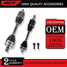 For 08-13 Mercedes Benz C350 W204 W207 2x Front Complete CV Axle Shaft Assembly