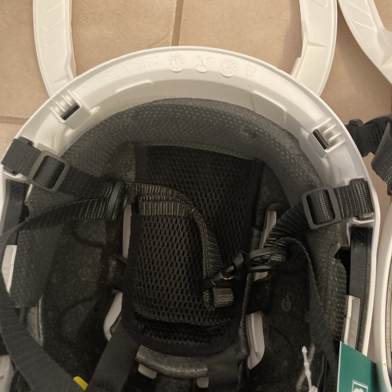 Set of 2 Bullard Vented Helmet Class E Hard Hat Type II + with Flex Brim READ