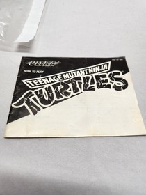 Teenage Mutant Ninja Turtles (Nintendo NES, 1989) con manuale