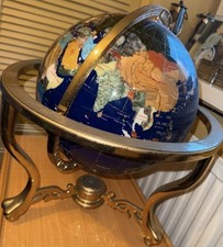 Large Gemstone Globe