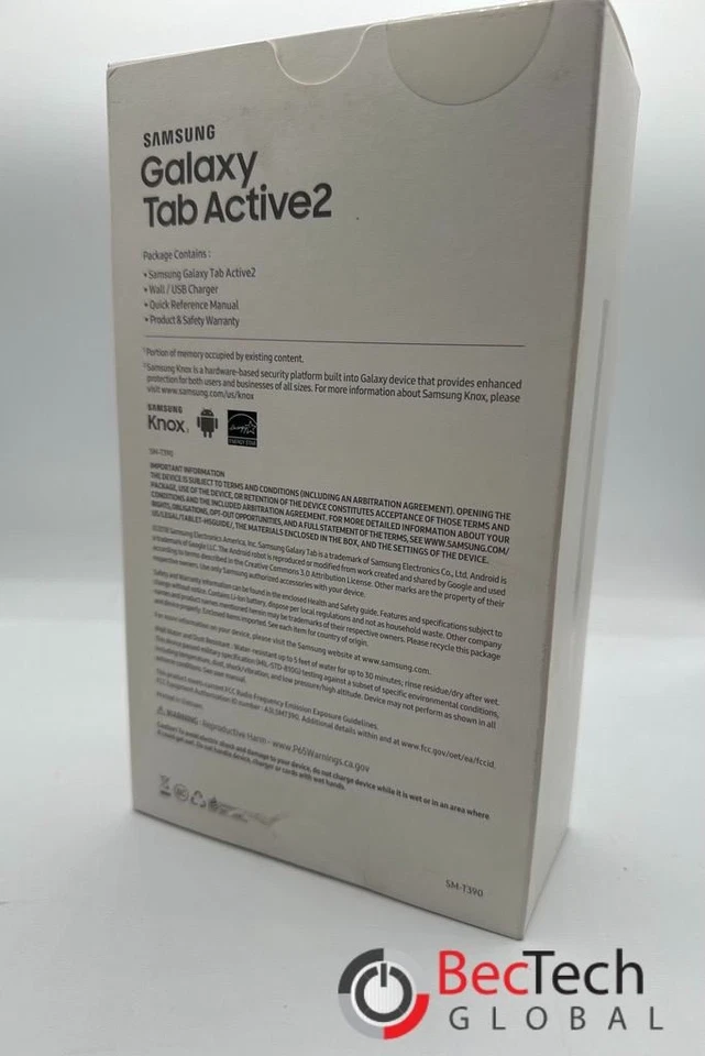 Samsung Galaxy Tab Active2 8" 16 GB Rugged Android Tablet Black*SM-T390NZKAXAR* - Image 2 of 4