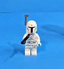 FREE SHIP! RARE White Prototype BOBA FETT LEGO Star Wars Minifigure SW0631 EXC!!