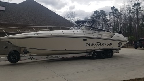 38 Foot Fountain Sport Fish Dual Mercury 496 Gasoline Inboard