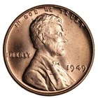 GEM BU RED 1949 LINCOLN WHEAT CENT PENNY *UPGRADE YOUR ALBUM!*