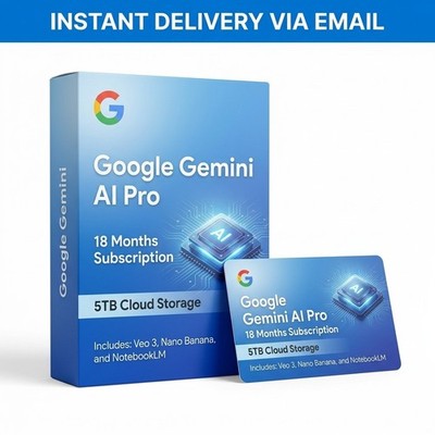 Google Gemini AI Pro 18 Months + 5TB Storage | Veo 3, Antigravity, NotebookLM
