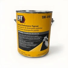 Genuine Cat Yellow Topcoat 1 Gallon 590-0198 Caterpillar Equipment Paint Amarelo