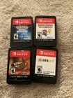 Nintendo Switch Game Lot Paper Mario Oragami Pokémon Brilliant Diamond Sonic Nr