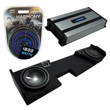 2014 - 2018 Chevy Silverado Double Cab Alpine SWT-10S4 Dual 10 Sub Box HA-A800.1