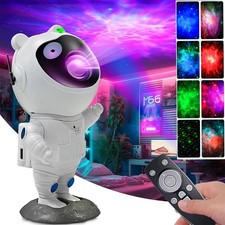 Star Galaxy Astronaut Projector Light Starry Space Night Lamp Party Room Decor