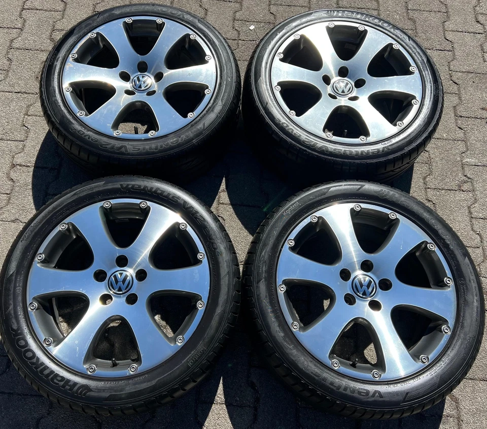 ORIGINAL 17" ALU SOMMERRÄDER "FUNPLAY" VW CROSS TOURAN 1T 1T0601025E 1T0601025J - Bild 2 von 4
