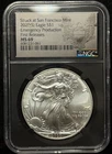 2020 - NGC MS 69 - American Silver Eagle One Dollar S$1 999 Fine 1 Oz Coin -061