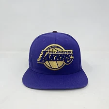 Mitchell & Ness Los Angles Lakes NBA Snapback Purple Cap Fitted 7 3/8