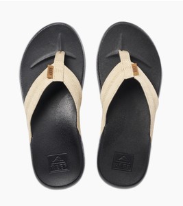 Reef Cushion Bounce Phantom LE Flip Flops (black/brown) | 2tall.com