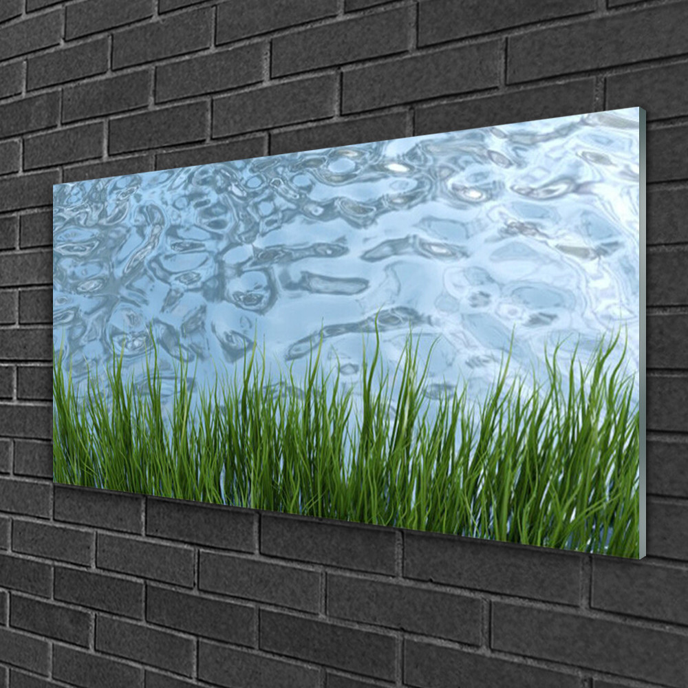 Image sur verre feuillete 100x50 cm resistant a l'humidite pour cuisine et salle de bain