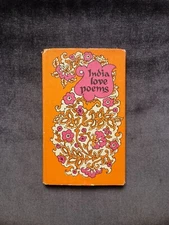 India Love Poems Peter Pauper Press 1967 with dust jacket illustrated