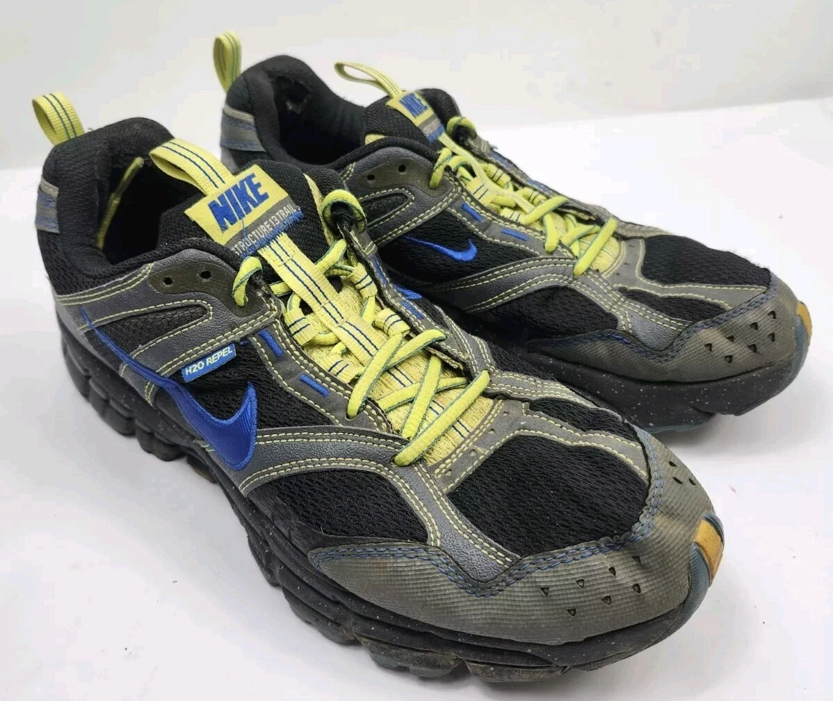 Nike Mens Structure Trail 13 Hiking Shoes Size 9.5 XE No Insoles.