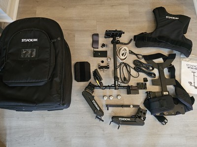 Steadicam Pilot Camera Stabilization System w/ Storage Travel Case Monitor Vest 