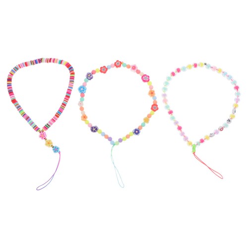 3 szt. Łańcuszek do telefonu komórkowego Smycz Miss Smycze komórkowe Charm Strap - Zdjęcie 3 z 12