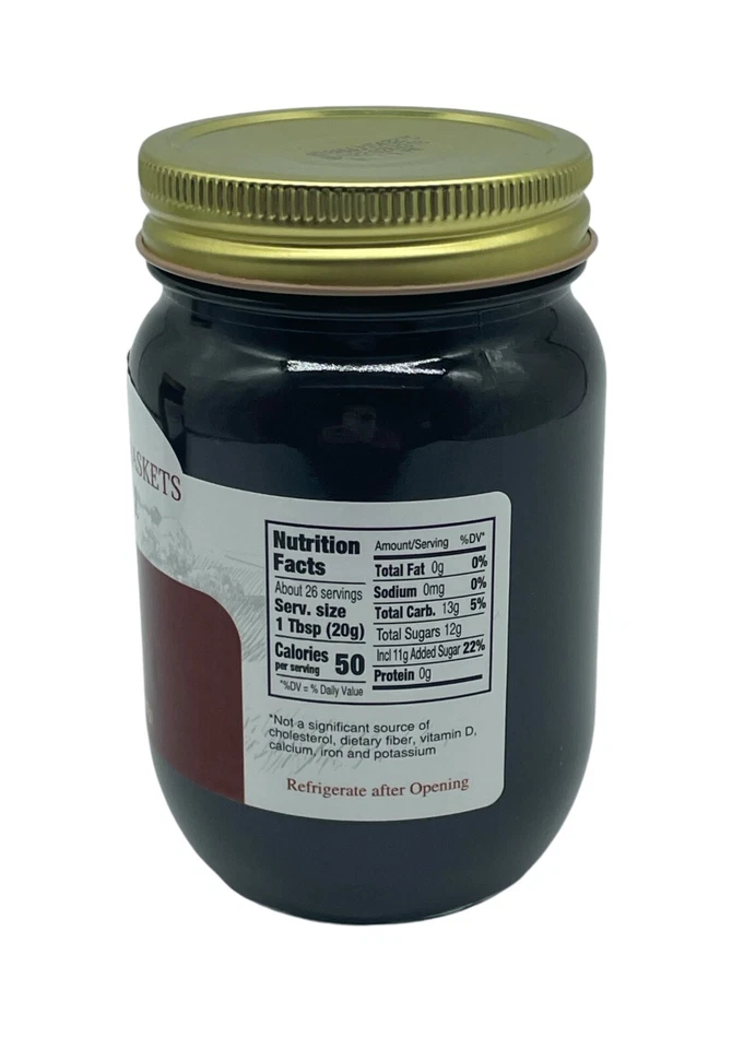 Mermelada de higo Amish vegana sin OGM totalmente natural - 18 oz - 2 frascos Foto 4 de 4