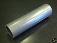 12" diameter schedule 80 pvc pipe x 1 foot length Grey