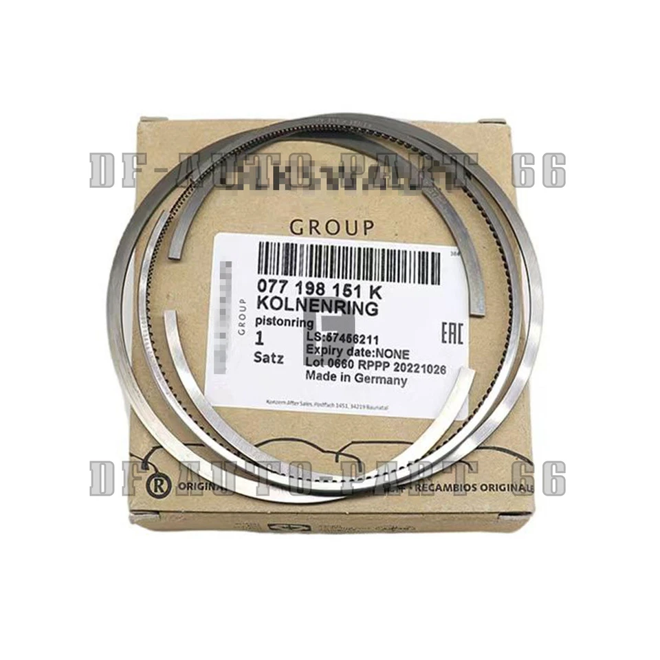 8 шт поршневых колец оригинальные стандартные для VW Touareg Audi S4 B7 S5 A6 Q7 4.2 FSI BBK BHF BVJ - Изображение 2 из 4