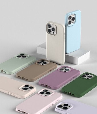 Liquid silicone phone case For apple all inclusive iphone 16 15 14 13 12 11 Pro