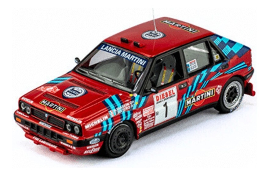 ミニカー hpi-racing 1/43 LanciaDelta HF HPI Racing 1/43 970 Lancia Delta HF Integrale #4 1992 Monte Carlo