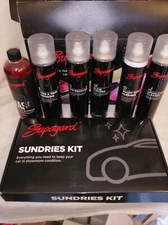 Supaguard / Simoniz car spray cleaning pack & accessories