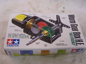 TAMIYA Worm Gear Box Kit H.E. High Efficiency #72004  Open Box BAGS STILL SEALED