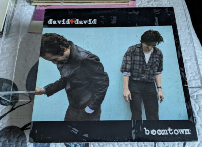 David + David   Boomtown - LP A&M Records  - 1986