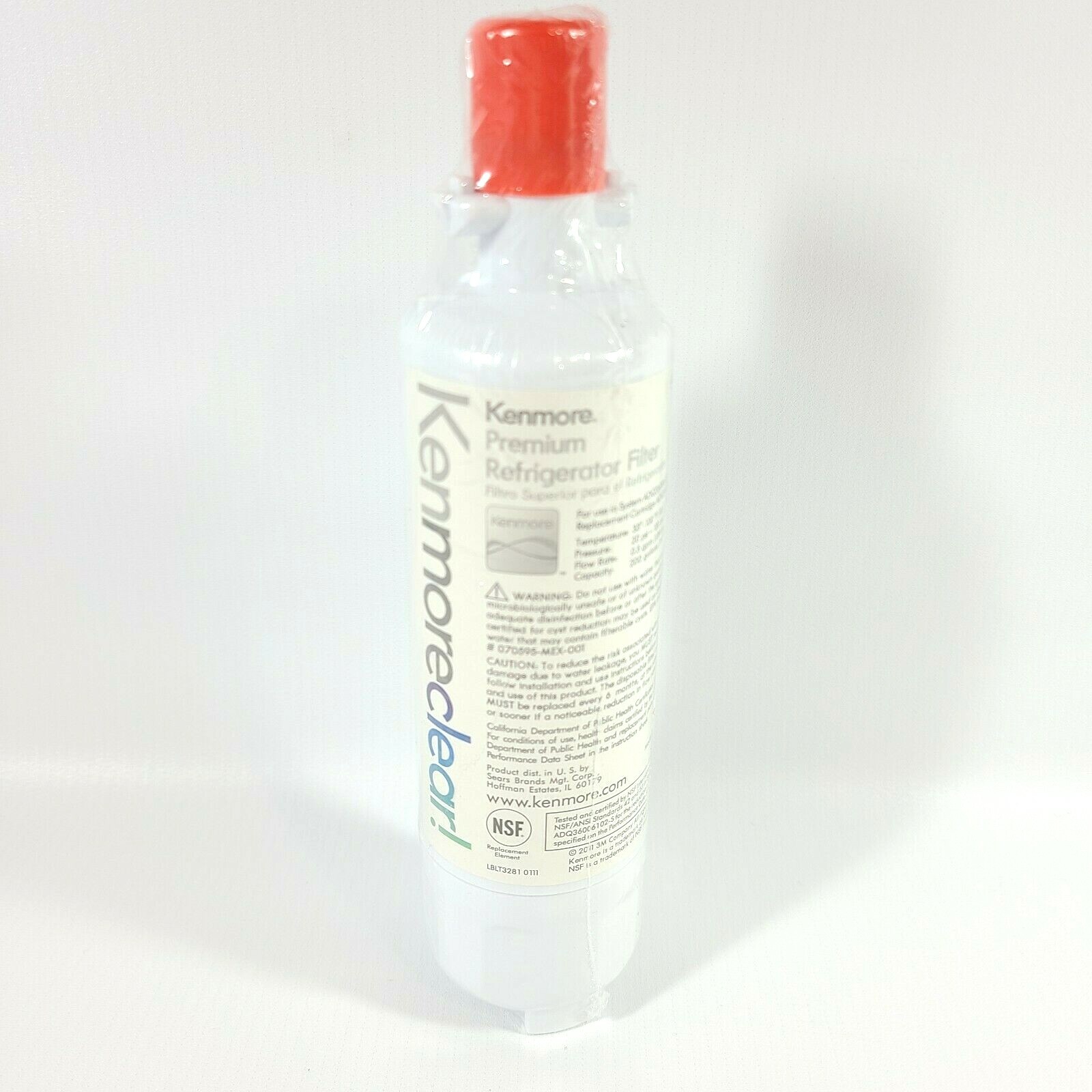 Kenmore Clear 46 9690 Refrigerator Water Filter 1 Pack New Sealed eBay