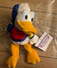Disney Store Mini Bean Bag Plush Donald Duck 8" with Tag