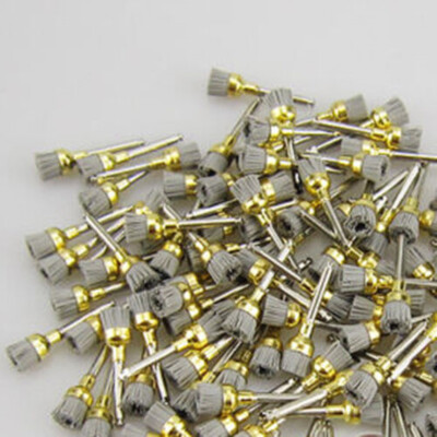 50 Pcs Dental Alumina Bowl Flat Polisher Prophy Brushes Cup Latch Type Kerr Type