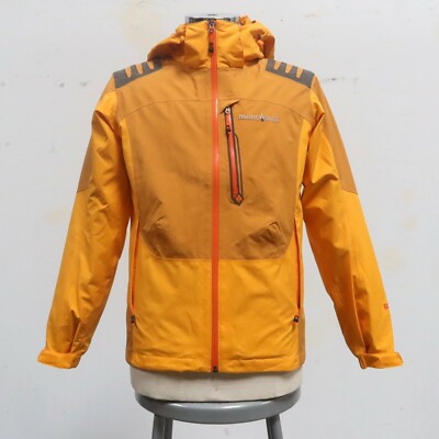 Montbell Goretex Mountain Parka Jacket Mens Japan Size 95 Yellow Ebay