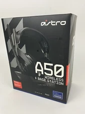 PARTS ONLY Astro Gaming A50  Wireless Headset + Base Station PS5 PS4 PC MAC