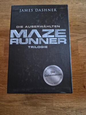 MAZE RUNNER Die Auserwählten - Triologie - Box - Band 1-3 - sehr guter Zustand