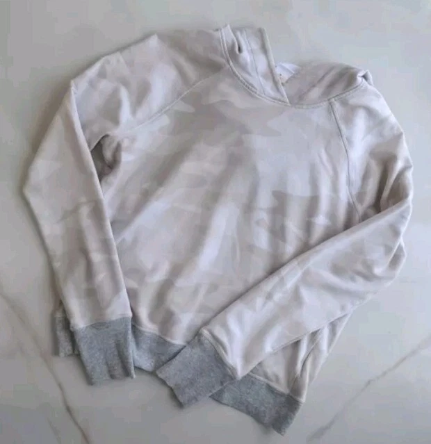 lole camouflage cotton modal soft lightweight spring hoodie