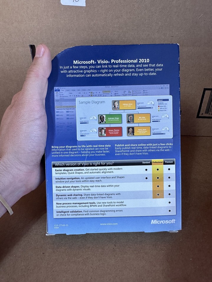 Microsoft Visio Professional 2010 With Product Key (SKU D87-04973 ...