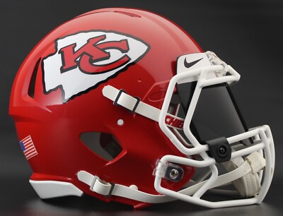 KANSAS CITY CHIEFS NFL Football Helmet 