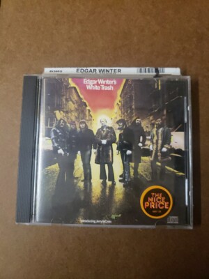 Edgar Winter: White Trash Music CD Introducing Jerry LaCroix, Rick Derringer