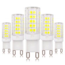 5pcs G9 LED Globes Light Bulb 64-2835 Lamp Ceramics Lights Highlight 5W 120V