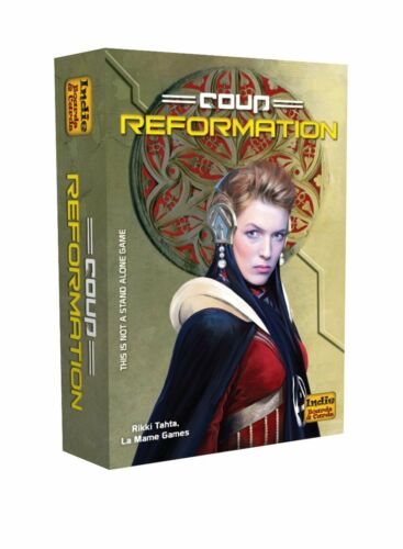 Coup Reformation Expansion Card Game (Resistance Universe) Indie IBC COUP2 - Picture 1 of 3