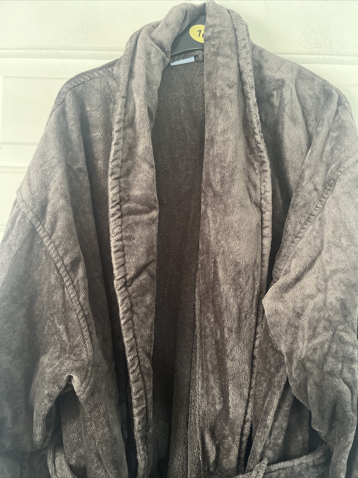Tescos Brown long dressing gown size large eBay