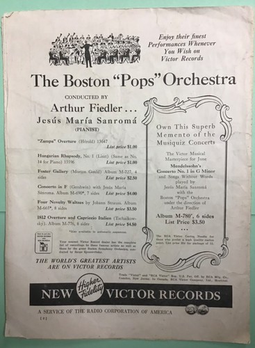 Musiquiz, Boston Pops Orchestra 15-22 giugno 1941 - Foto 6 di 6