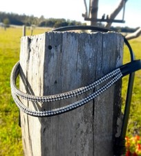 Sound Advice 4 Rows - Crystal - Split Browband