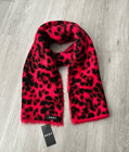 DKNY Women's Animal/Cheetah Print Fuzzy Woven Winter Scarf — photo 10